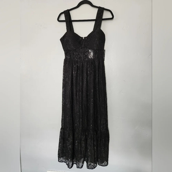 NWT Guess Lace Tank Midi Dress sz 6 - Picture 3 of 9